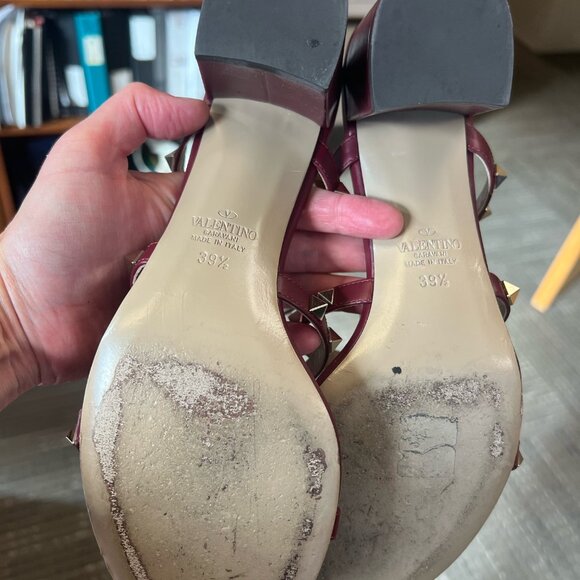 Valentino Garavani Rockstud 70 Open Toe Sandals with Original Box and Dustbag - Picture 2 of 4